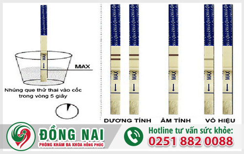 Cách sử dụng que thử thai tại nhà đúng cách