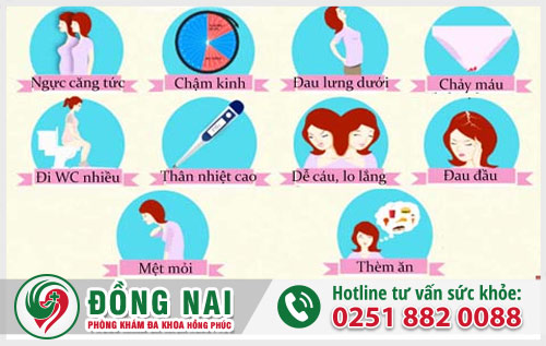 Những dấu hiệu điển hình khi chị em có thai