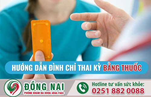 Đa Khoa Hồng Phúc - hướng dẫn đình chỉ thai kỳ bằng thuốc