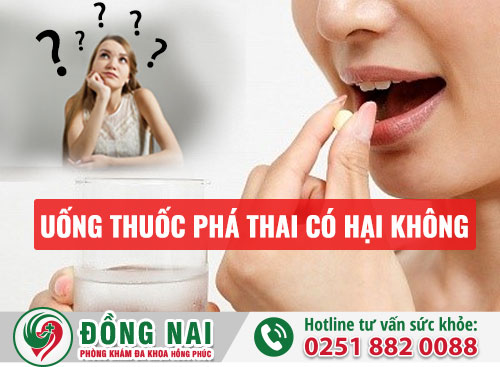 Uống thuốc phá thai có hại không?